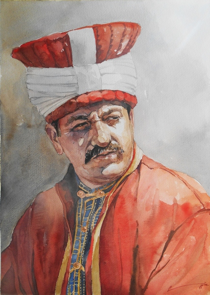 "Мехтеран" (музыкант), красный