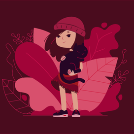 монохромная и комплементарная расскраска