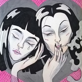 готессы ,портрет 