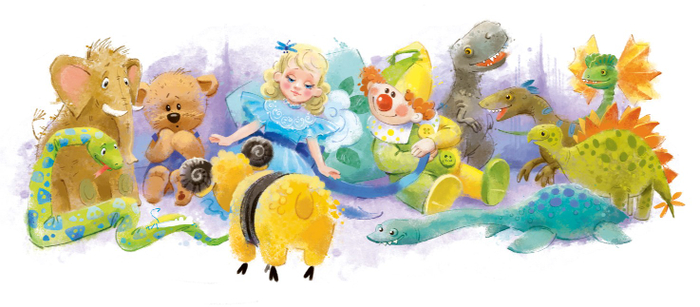 Совещание игрушек