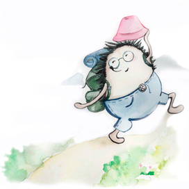 Ёжик-путешественник