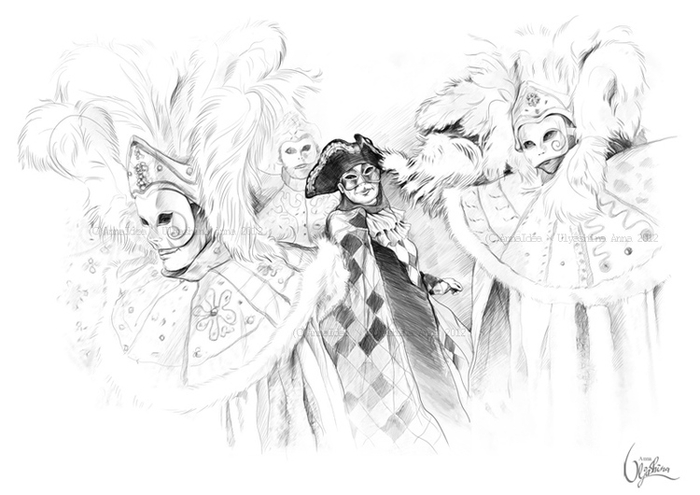 КАРНАВАЛ, ИТАЛИЯ.