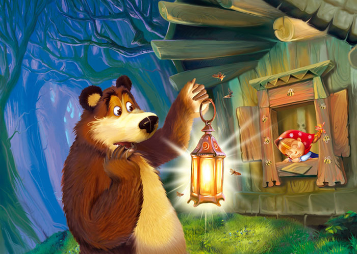 Сладкие сны Маши и кошмар Медведя