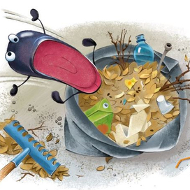 Выбросили умную и красивую ))