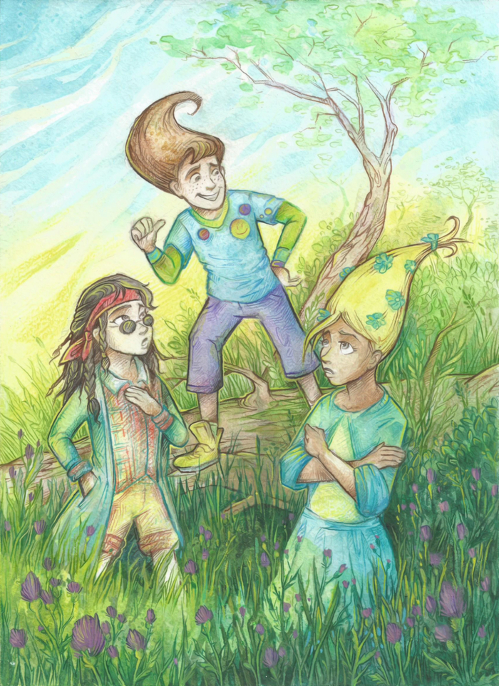 А меня папа берет в поход!