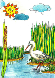 Стая журавлей