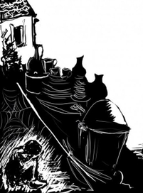 Козетта. Гюго. иллюстрации.