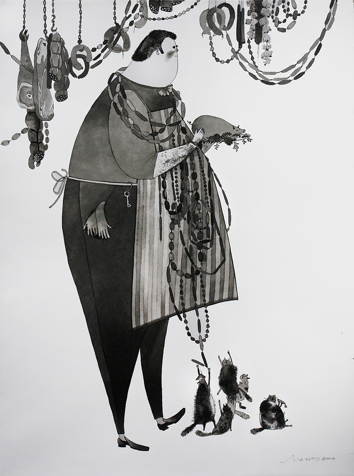 Мясник (40х60см)