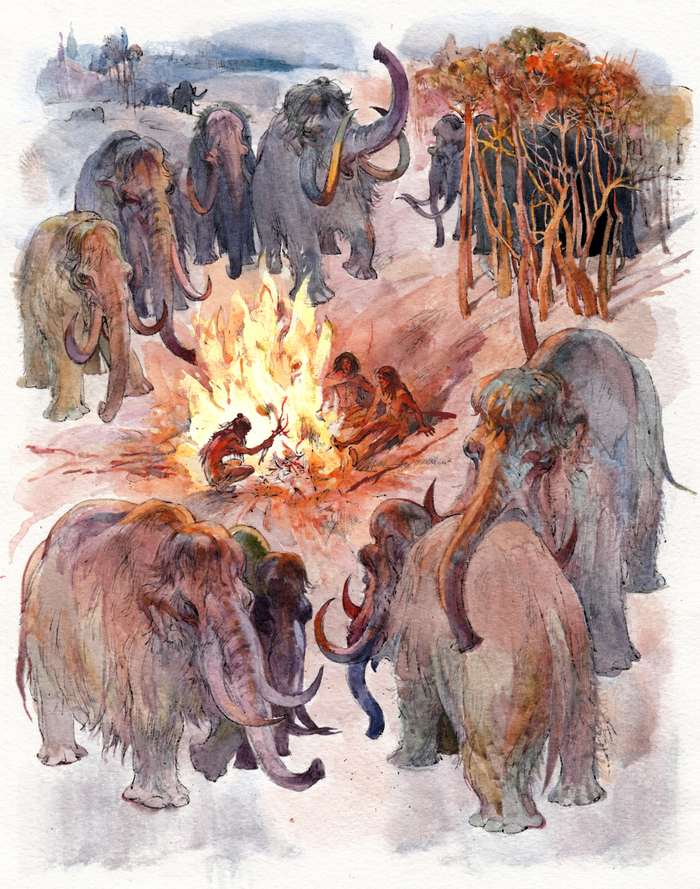 Рони Старший "Борьба за огонь"