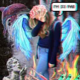 Грустная девочка