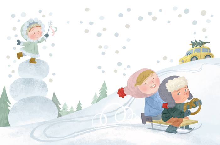 Из книжки "Что мы делали зимой" 