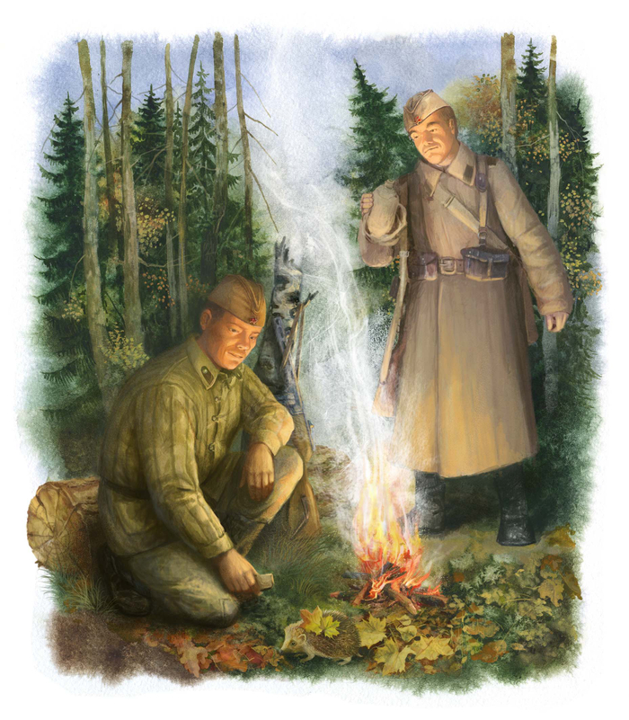 Простуженный ёжик