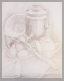 Натюрморт с самоваром