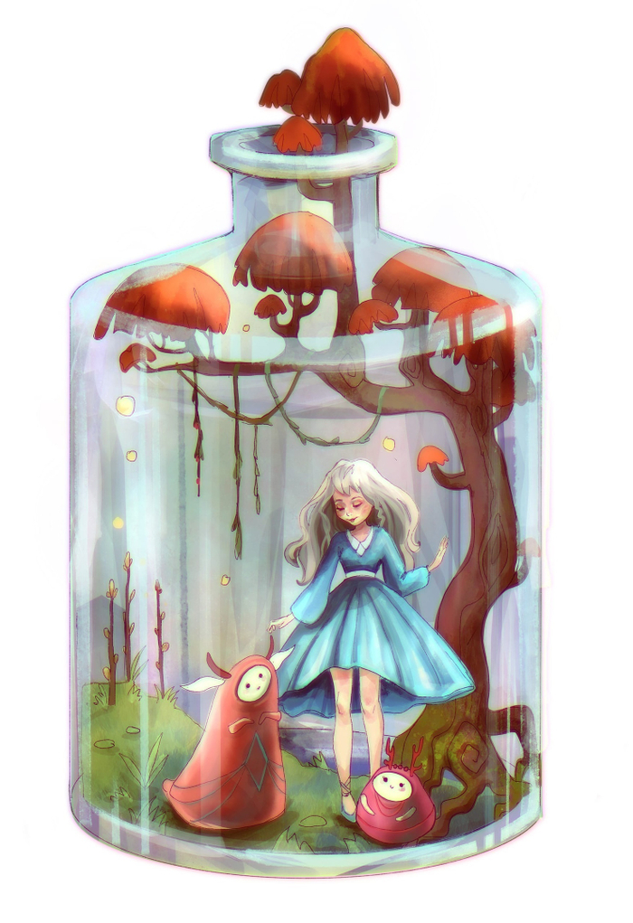 Волшебная бутылка.