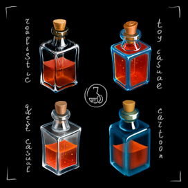 Зелье квадрат