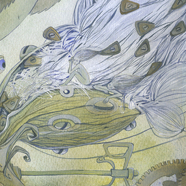 Заводная коробочка с сёмушками.