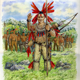 "Земля Санникова" Вождь онкилонов