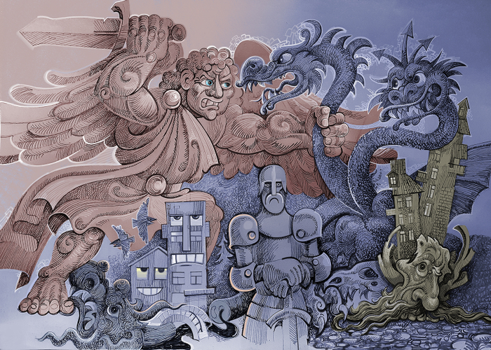 ангел и змей