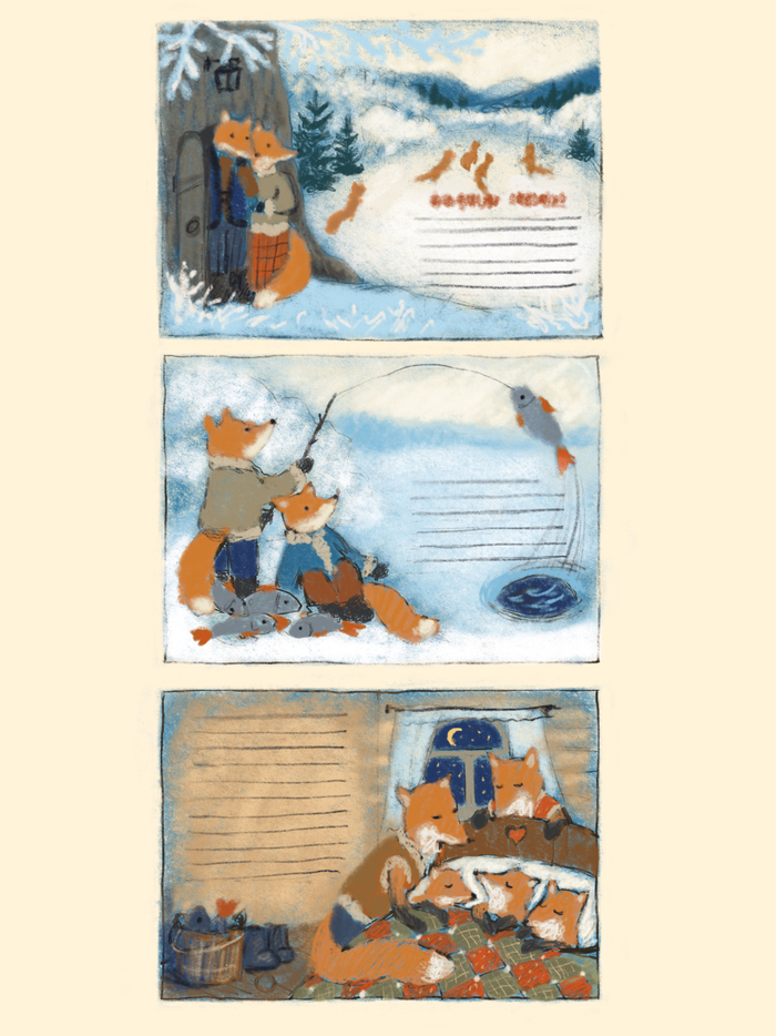 Эскиз к сказке на сон