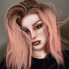 портрет девушки