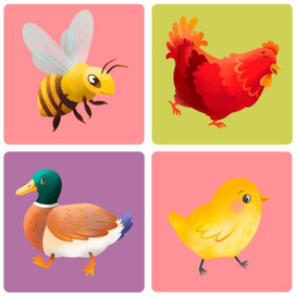 Детская игра "МЕМО"