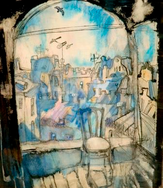 Весеннее окно