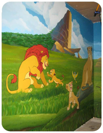 Детская "Король лев"