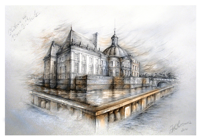 Замок Виконте