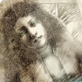 Отрез на платье (Портрет Сони)