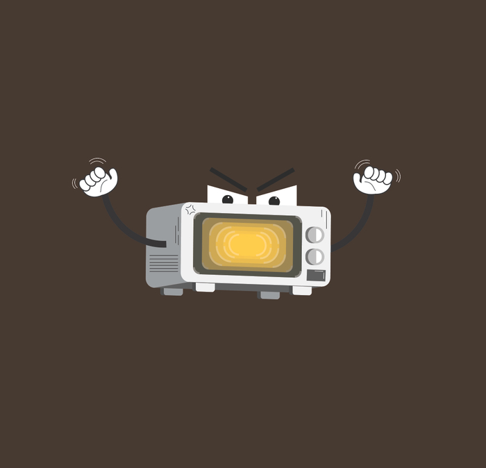 Микроволновка волнуется