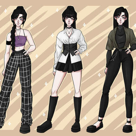 Концепт арт персонажа