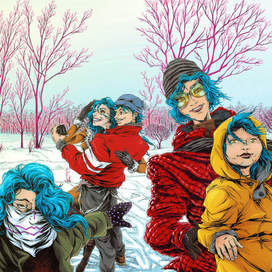 Зимняя прогулка