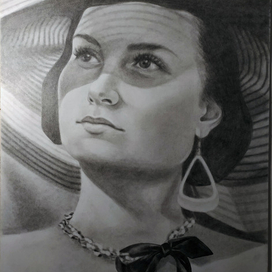 Девушка в шляпе