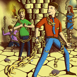 ИЛЛЮСТРАЦИЯ ДЛЯ ЭТИКЕТКИ ПИВА "ЭМАНСИПАЦИЯ"