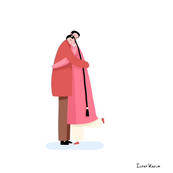 влюблённые