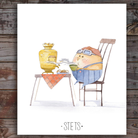 Иллюстрация для путеводителя в музей хлеба