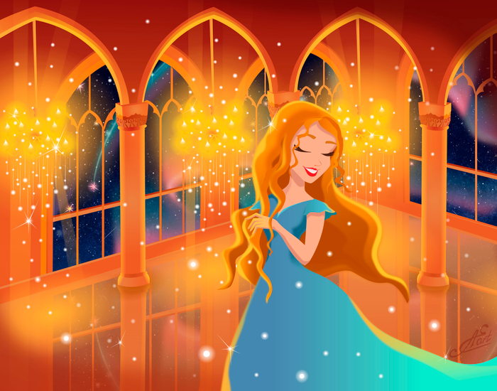 Зал яркого света