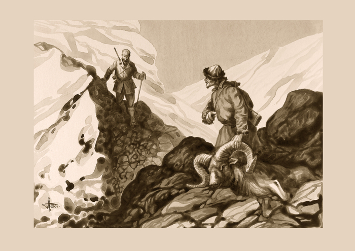 Удачный выстрел...