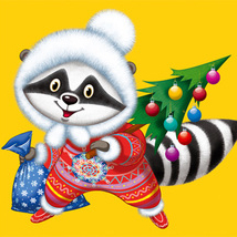 сова лось енот