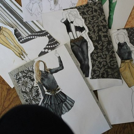 Коллекция на основе испанского костюма 16 в