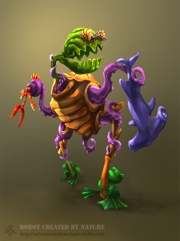 робот созданный природой
