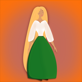 Славянская девушка