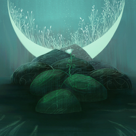 Мираж. Цветущая Луна.