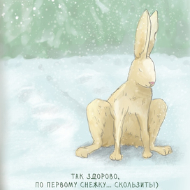 Первый снежок)