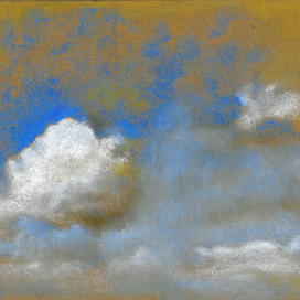 Небесный пейзаж (копия работы Э.Дега)