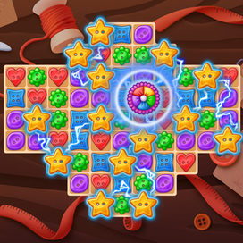 Игровое поле Match-3