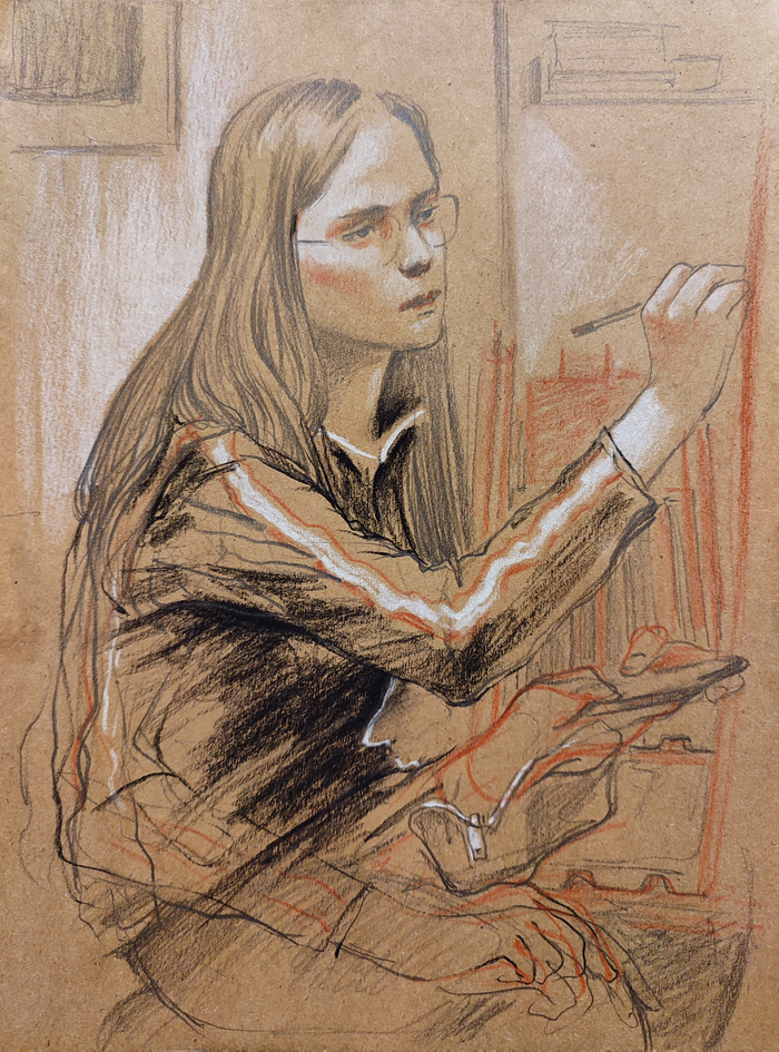 В художественной школе 