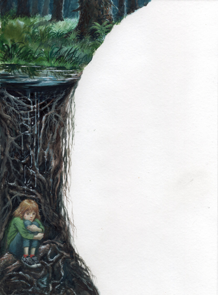 " Асино лето " Ася упала в страшную пещеру.