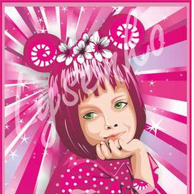 девочка микки