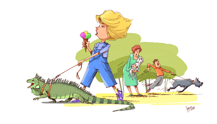 Хозяйка территории